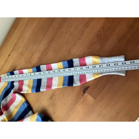 C & C California 2 Ply Cashmere Multicolor Striped Ladies Pullover Sweater XS - Picture 11 of 11
